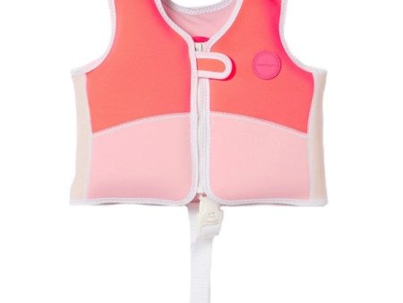 SunnyLife Svømmevest Melody the Mermaid Neon Strawberry Online