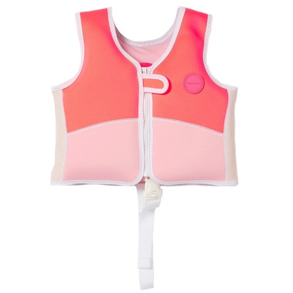 SunnyLife Svømmevest Melody the Mermaid Neon Strawberry Online