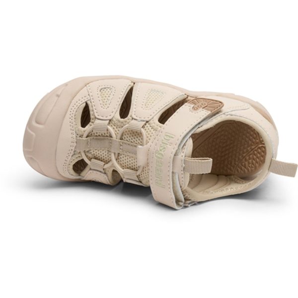 Bisgaard Parker Velcro Sandal Off White Online Hot Sale