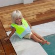 SunnyLife Svømmevest Salty the Shark Aqua Neon Yellow Online Sale