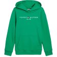 Tommy Hilfiger Essential Hættetrøje Olympic Green Online now