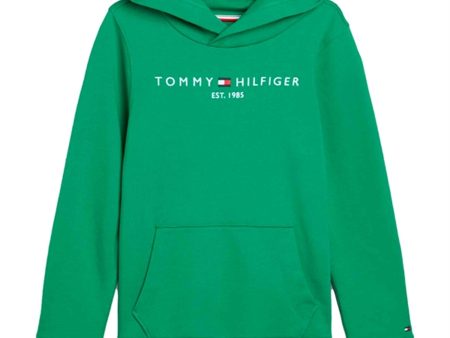 Tommy Hilfiger Essential Hættetrøje Olympic Green Online now