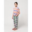 Bobo Choses Madras Checks Woven Bukser Baggy Multicolor Online now