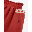 Bobo Choses Pockets Woven Nederdel Knee Length Burgundy Red Sale