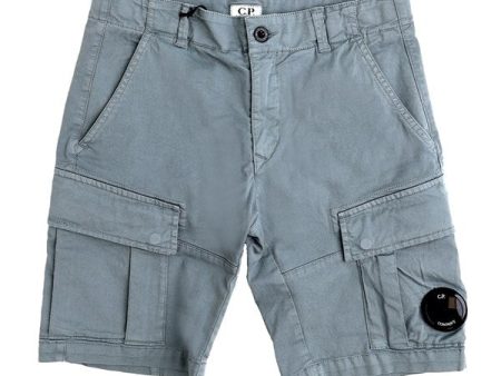 C.P. Company Turbulence Grey Bermuda Shorts Discount