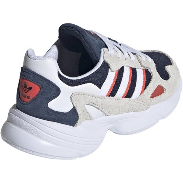 adidas Originals FALCON EL C Sneakers Cloud White   Night Indigo   Red Hot on Sale