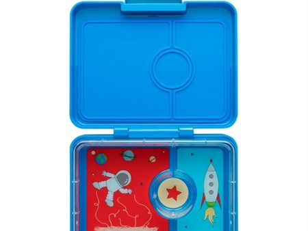 Yumbox Snack 3 Rum Madkasse Surf Blue Rocket Discount