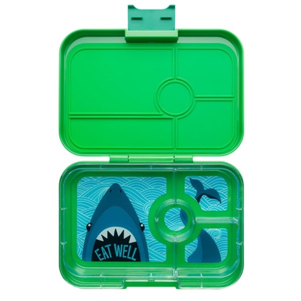 Yumbox Tapas XL 4 Rum Madkasse Jurassic Green Shark Online