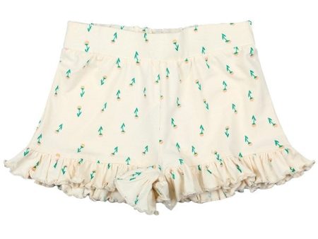 The New White Swan Small Flower AOP Kaisa Shorts Hot on Sale