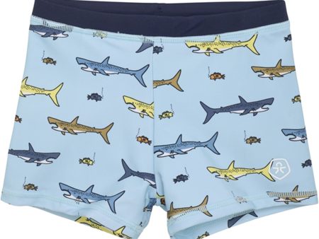 Color Kids Badeshorts AOP Cerulean For Discount